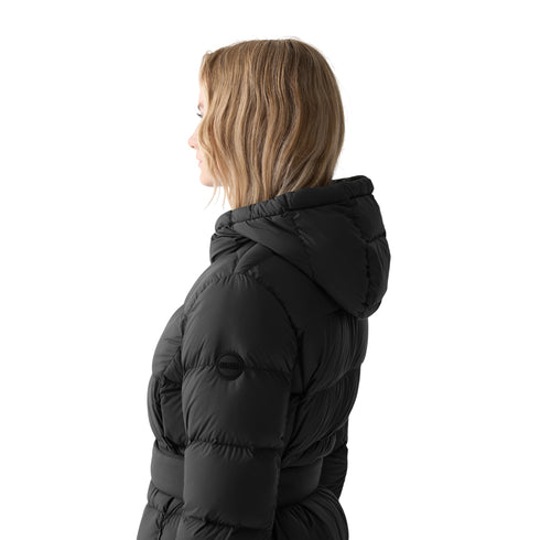 Colmar Piumino lungo Donna Piumino Lungo con Cappuccio e Cinta 40 A25-COLMARMD22422XX-99-40 - Francavilla Moda